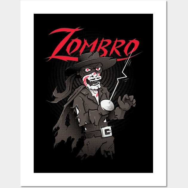 Zombro Wall Art by c0y0te7